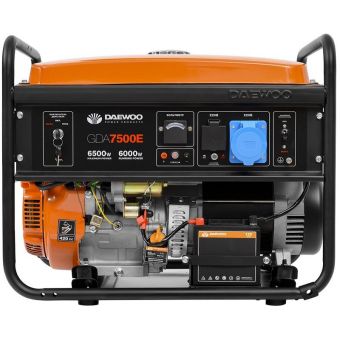 Бензиновый электрогенератор Daewoo GDA 7500Е